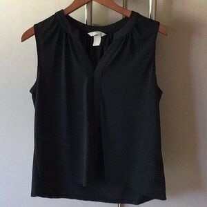 Elegant Black Sleeveless Top